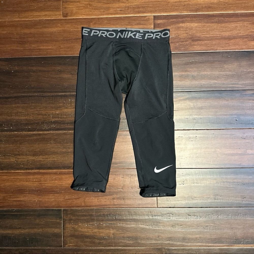 Nike Pro Boys 3/4 Length Leggings